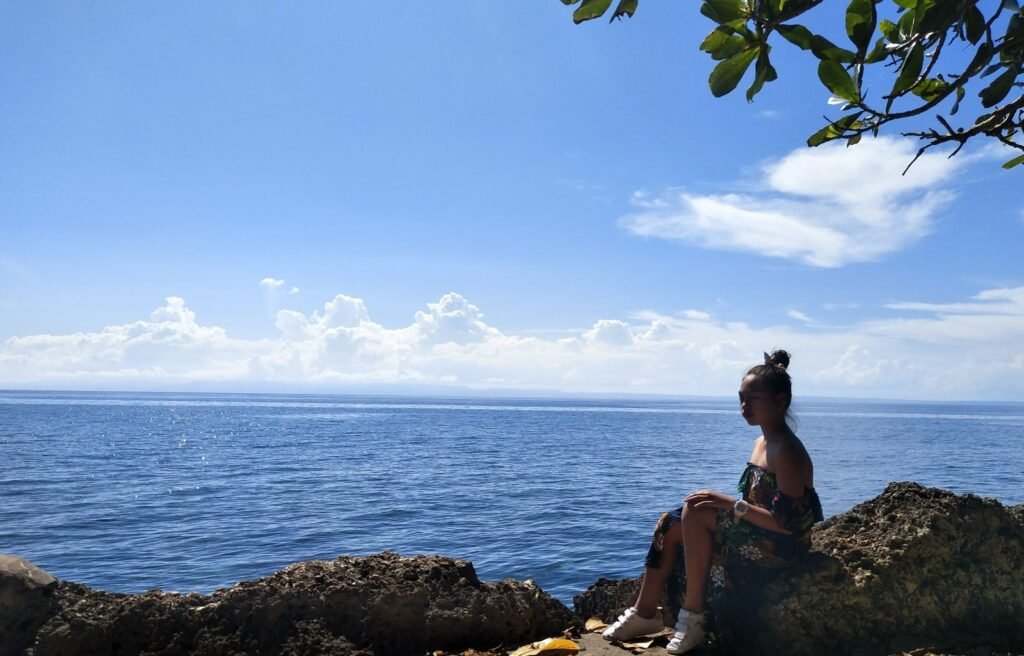 Viewing the sea at Camotes Beach House
