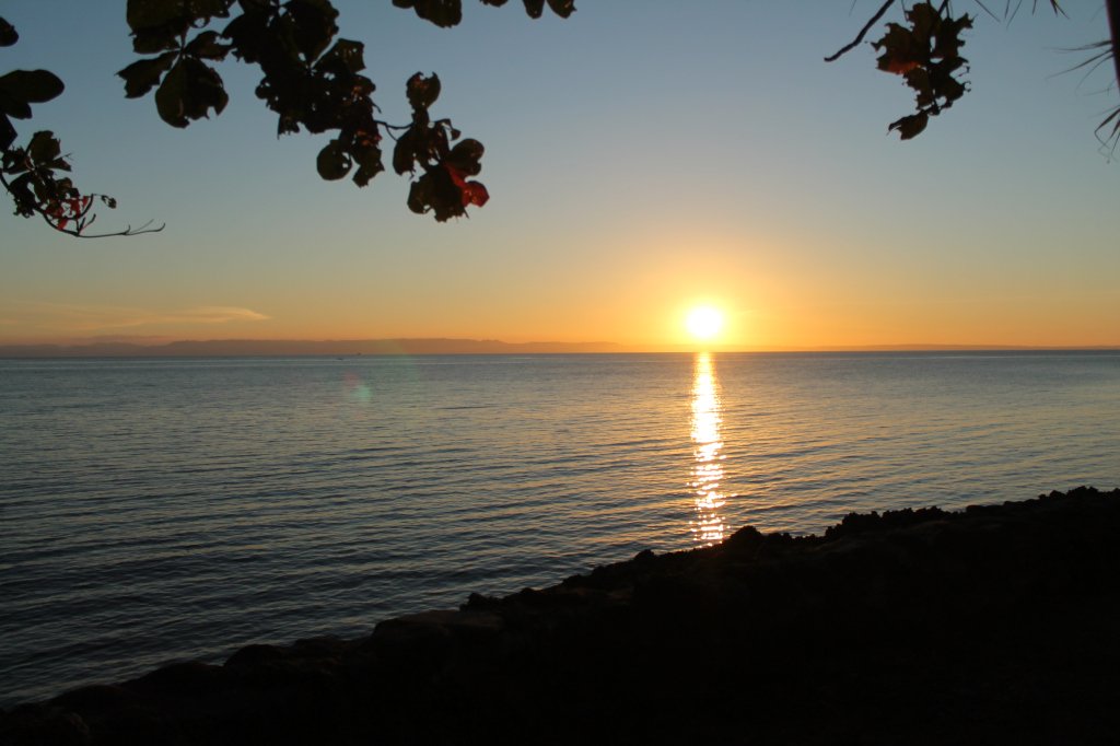 Sunset at Camotes Beach House
