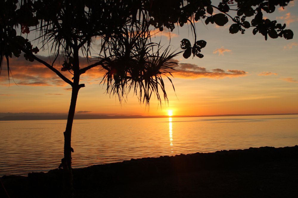 Sunset at Camotes Beach House